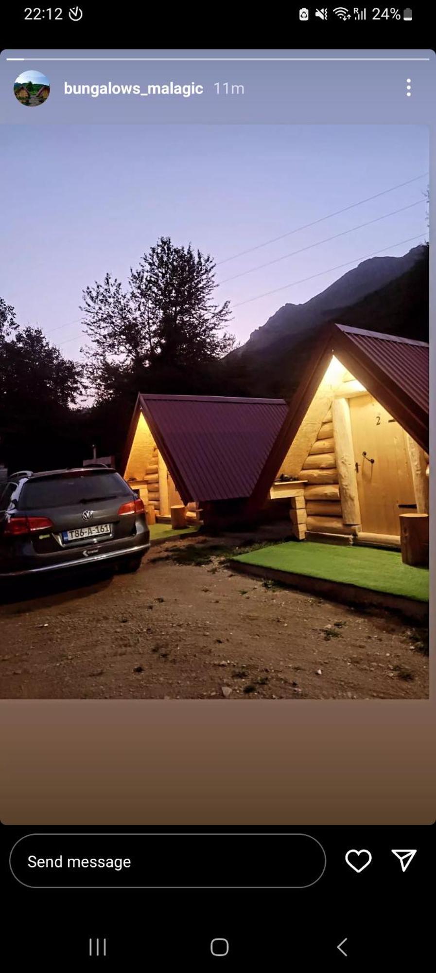 Bungalows Malagic Gusinje Buitenkant foto